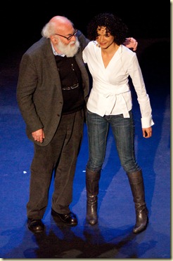 Sarah Kaminsky et son père @ TEDx Paris Jan2010 (10)