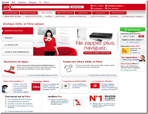Home Page SFR